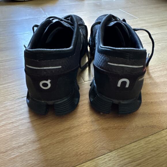 Women’s On Cloud X Running Shoes Black Asphalt Size 9.5 - Picture 3 of 10